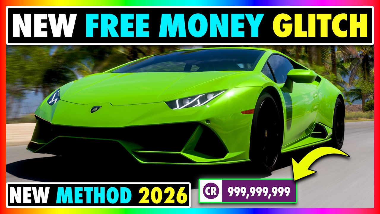 НОВЫЙ бесплатный баг на деньги в Forza Horizon 5 &mdash; мгновенное получение неограниченного количеств...
