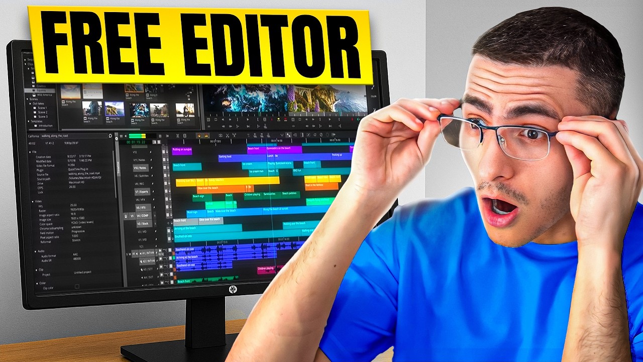 This FREE Video Editing Software Feels PAID