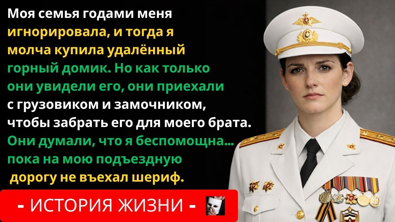 Моя семья решила заселиться в мой новый домик… они не ожидали, что у ворот их уже будет ждать шериф