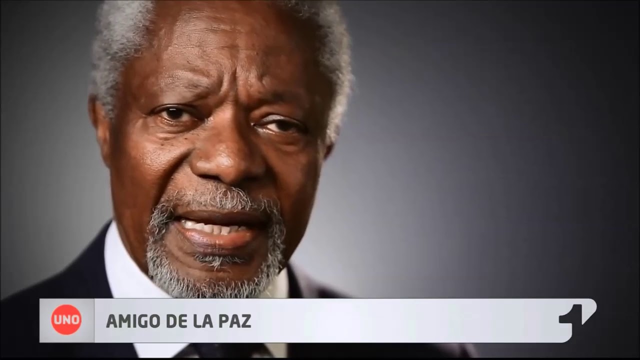 Falleció Kofi Annan, exsecretario general de la ONU y premio Nobel de la Paz