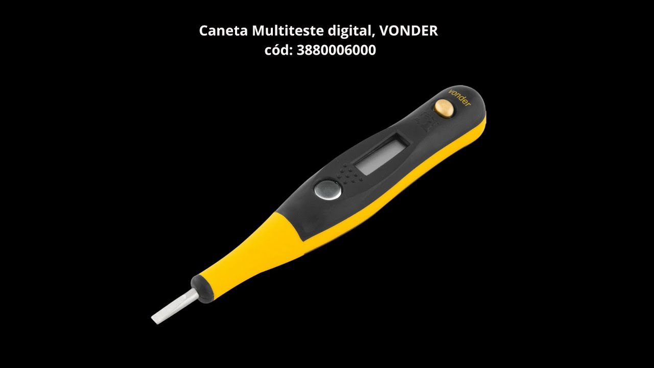 Caneta Multiteste digital, VONDER 3880006000