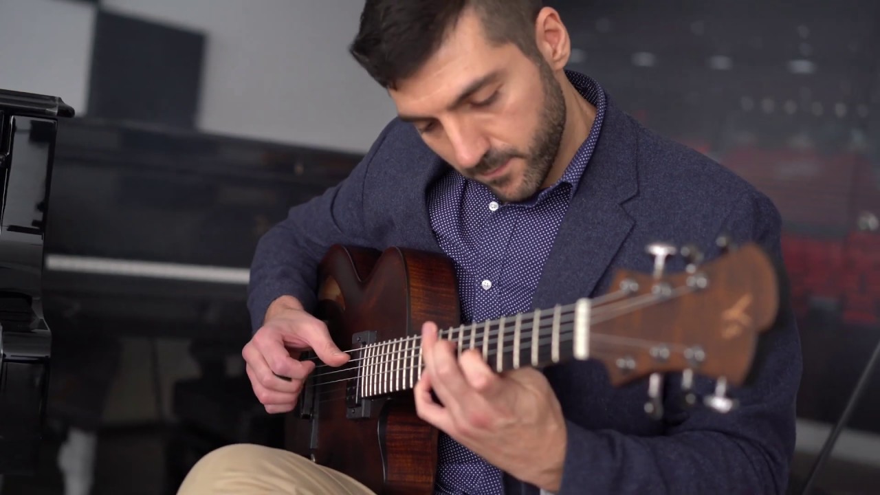 Nick Di Giovanni performs Polka Dots & Moonbeams on a Victor Baker Guitar