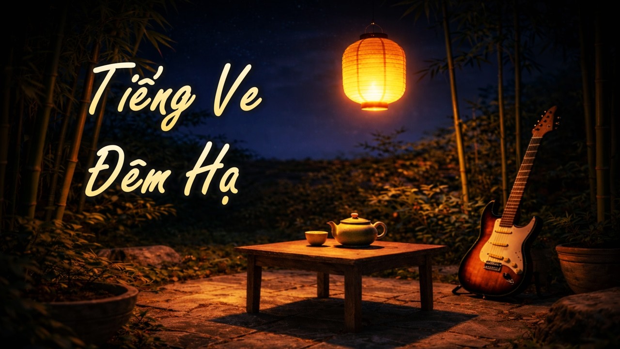 Tiếng Ve Đêm Hạ | Bolero Không Lời Đêm Mùa Hè | Electric Guitar & Saxophone Lounge
