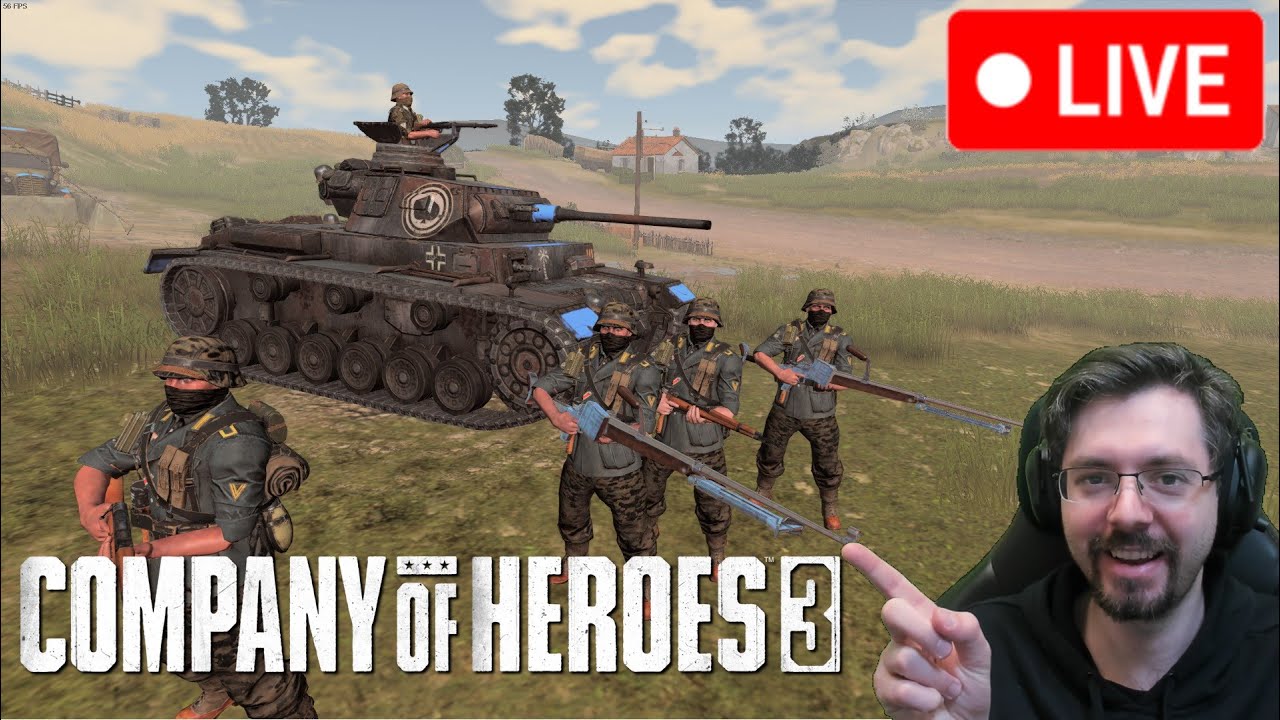 Top Level Games! Company of Heroes 3 with Hans!