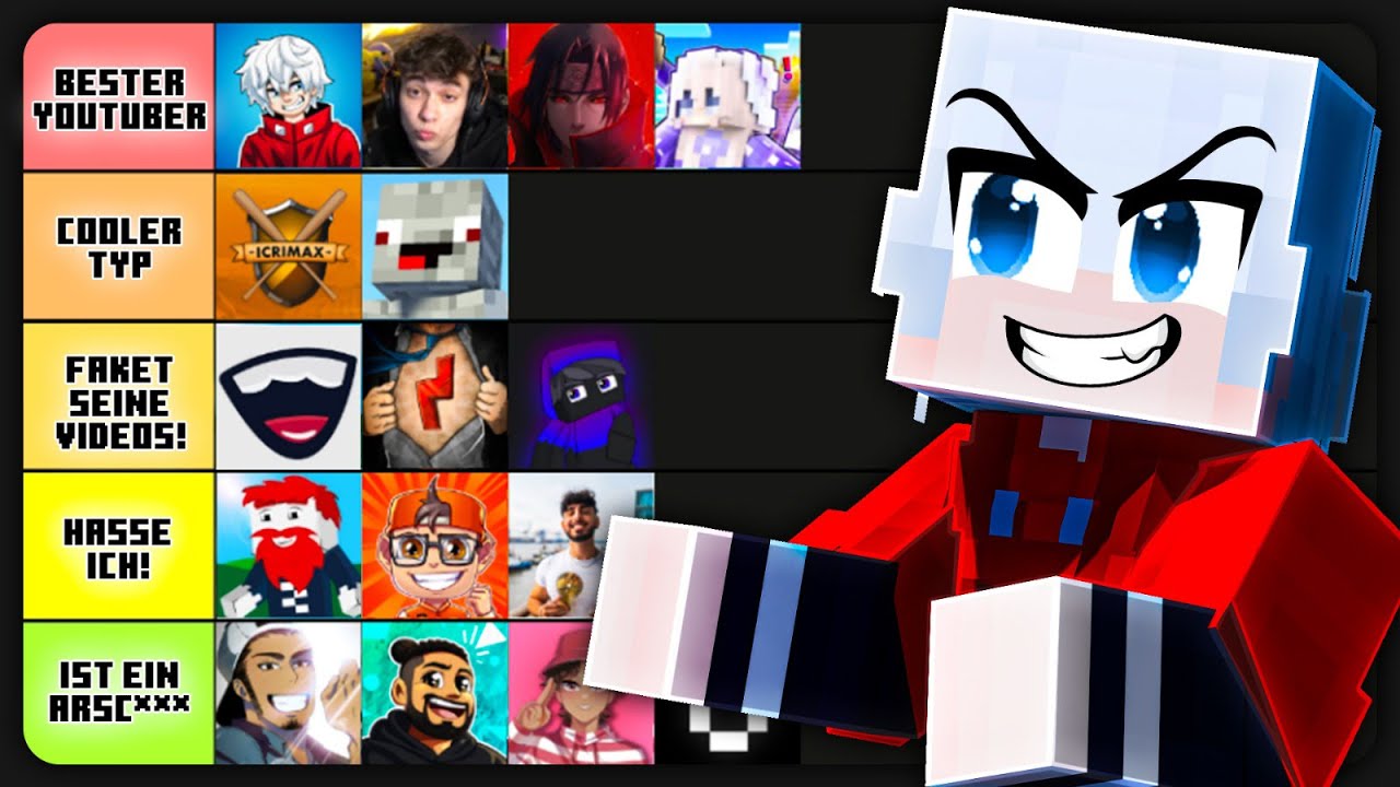 ICH HASSE DIESE MINECRAFT YOUTUBER! (pure wahrheit) (YouTuber Insel, Minecraft Freunde & Helden)