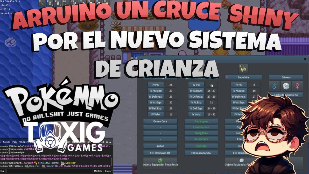 ¿PODREMOS ARREGLARLO? Arruino un cruce Shiny por no Conocer bien el nuevo sistema de crianza.