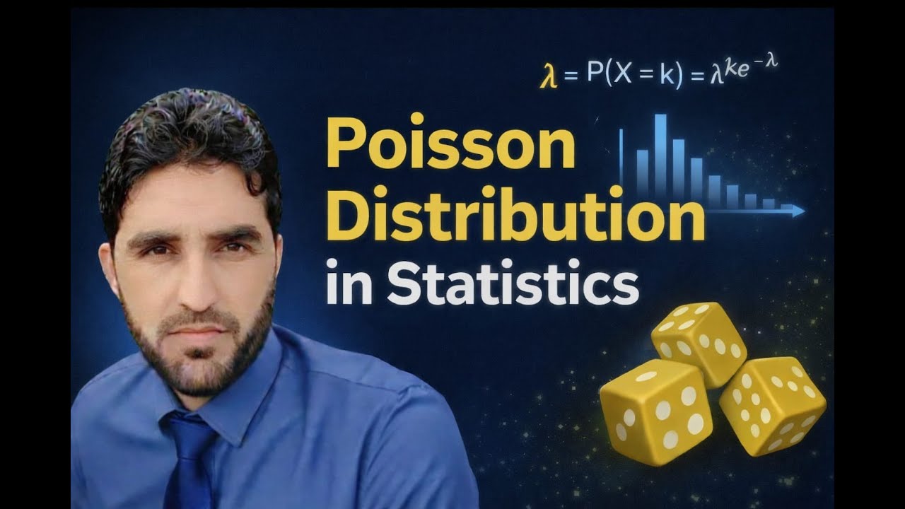 Poison Distribution in Statistics and Probability | in Pashto
