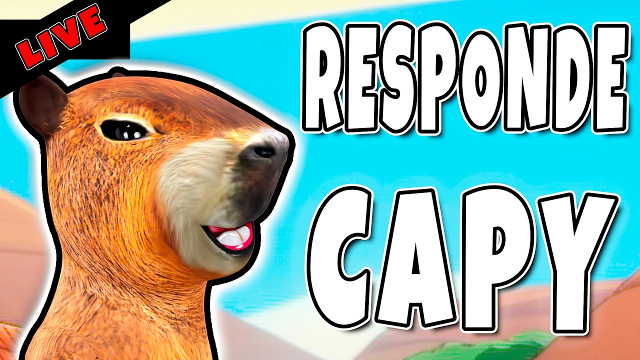 🔴 CAPIBARA LIVE CHAT | Preguntas y Respuestas + OBBY
