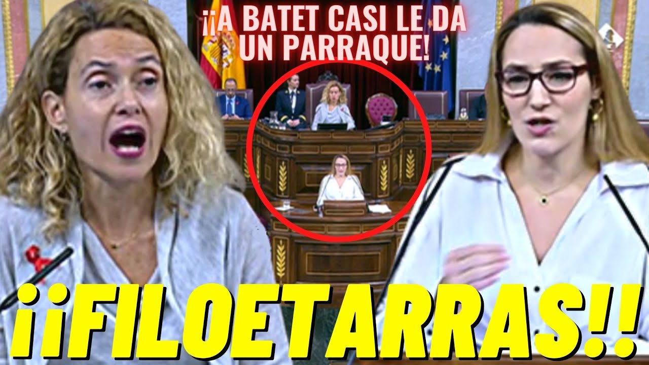 Diputada de VOX DESAF&Iacute;A a BATET llamando 