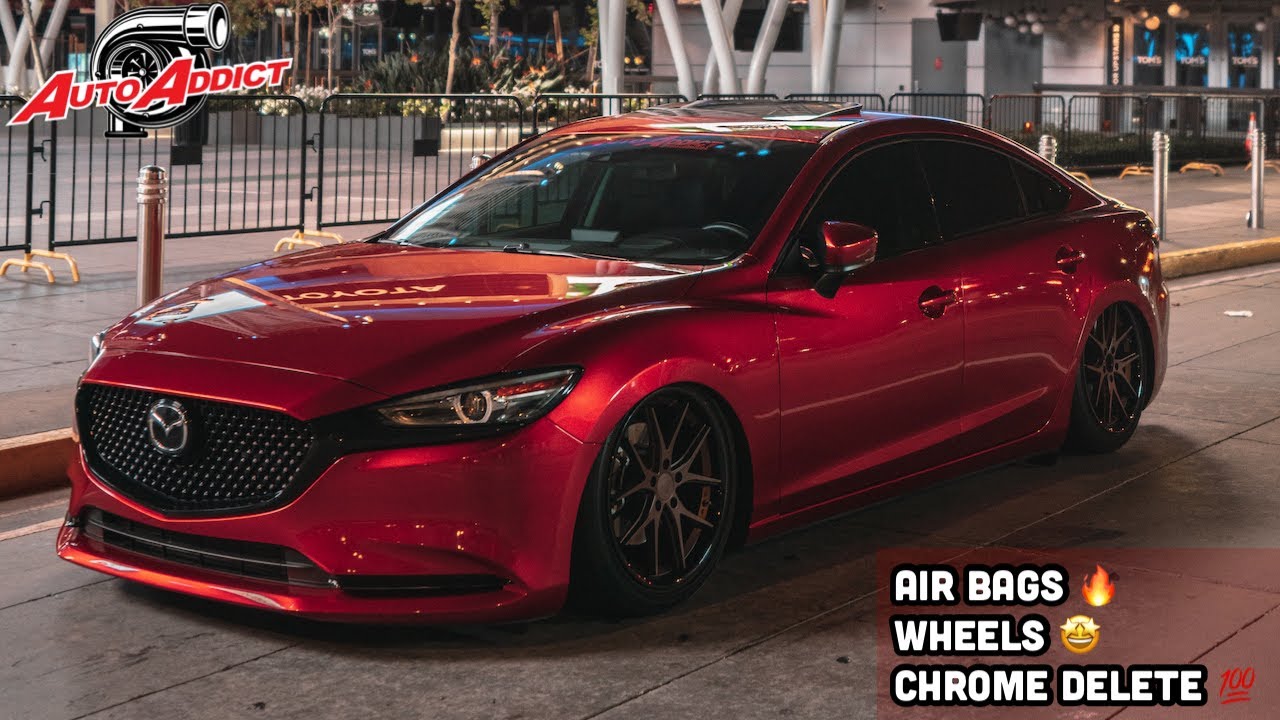 2020 Mazda6 Air Lift Performance Ferrada Wheels & Chrome Delete
