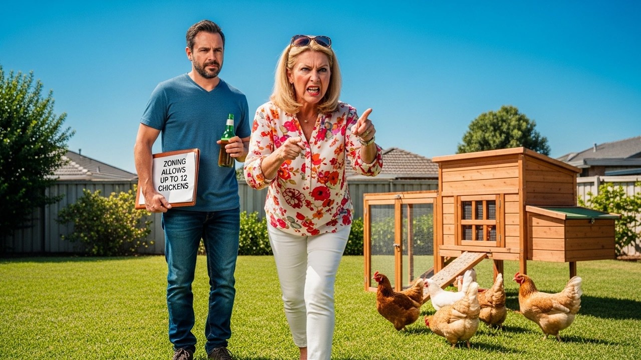 HOA Karen Complained About My Chickens, Zoning Allows 12 On My Lot Size!
