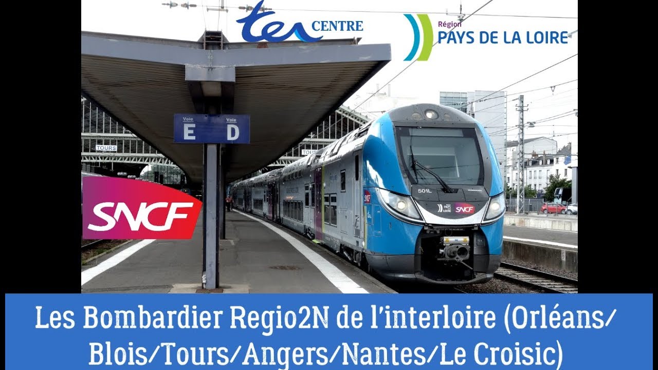 Les Bombardier Regio 2N de l'Interloire