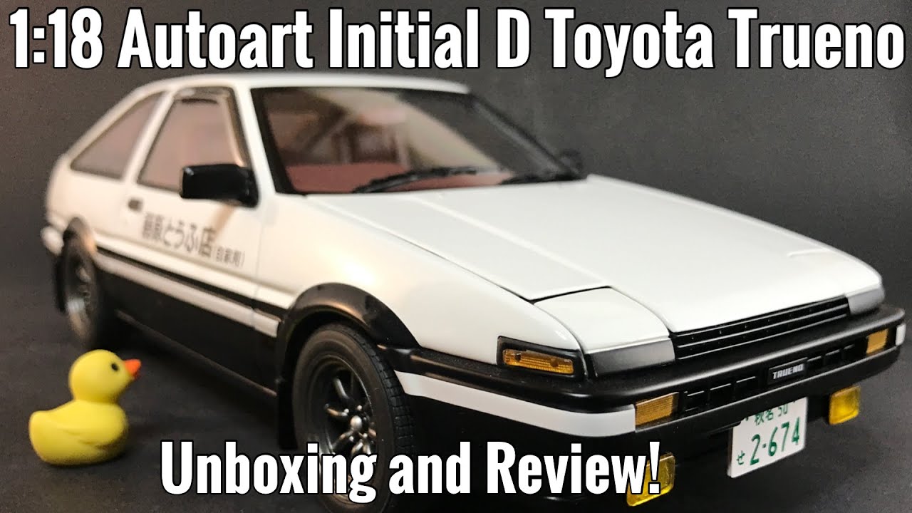 1:18 Autoart Initial D Toyota Trueno 
