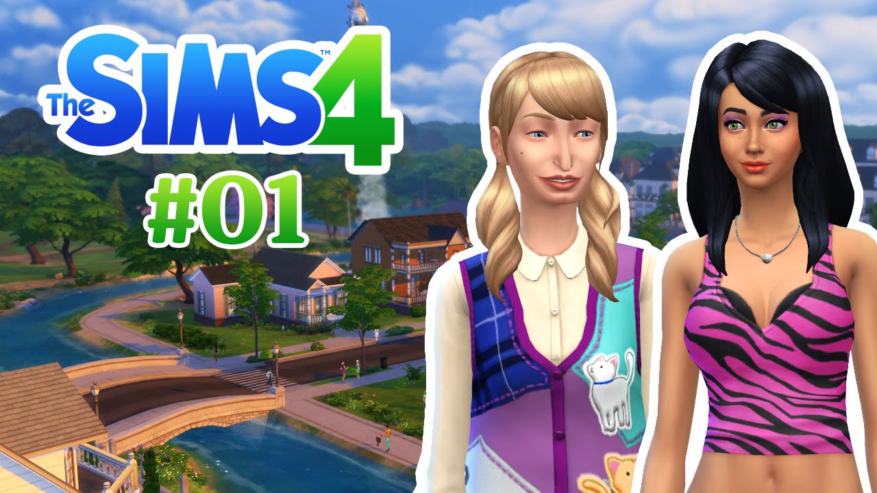 Let's Play Die Sims 4 #01 - Partybitch trifft Katzenlady