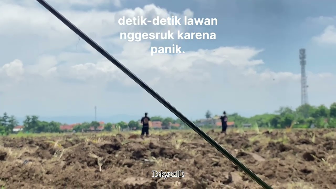 Arya dekil bikin lawan panik, layangan nggesruk