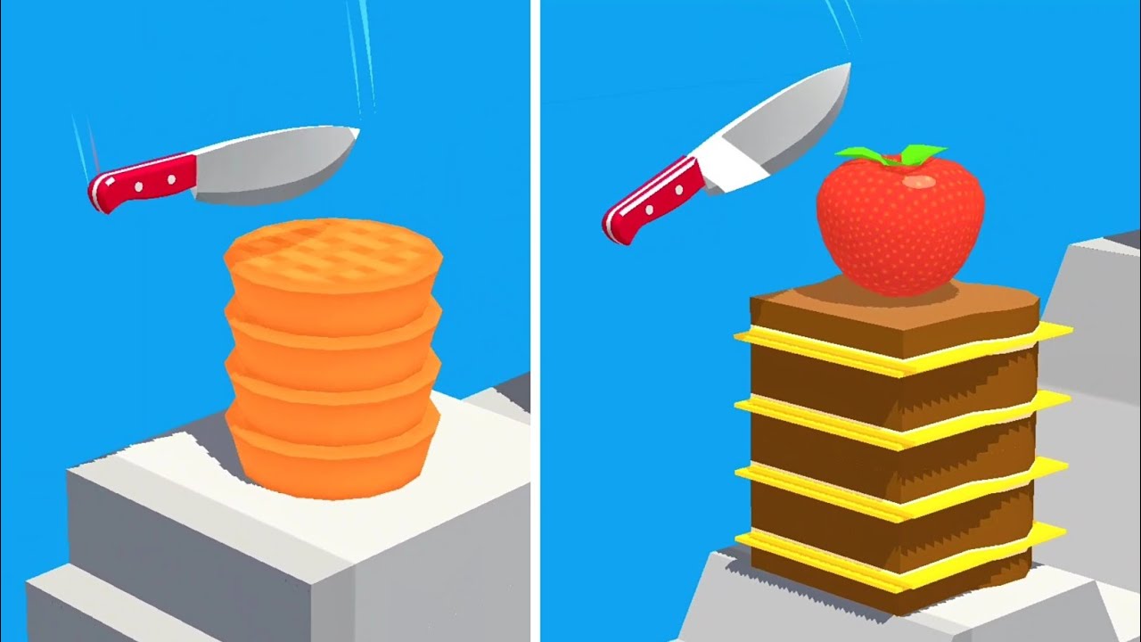 Slice It All Game! Very Satisfying and Relaxing ASMR Slicing Video NEW UPDATE