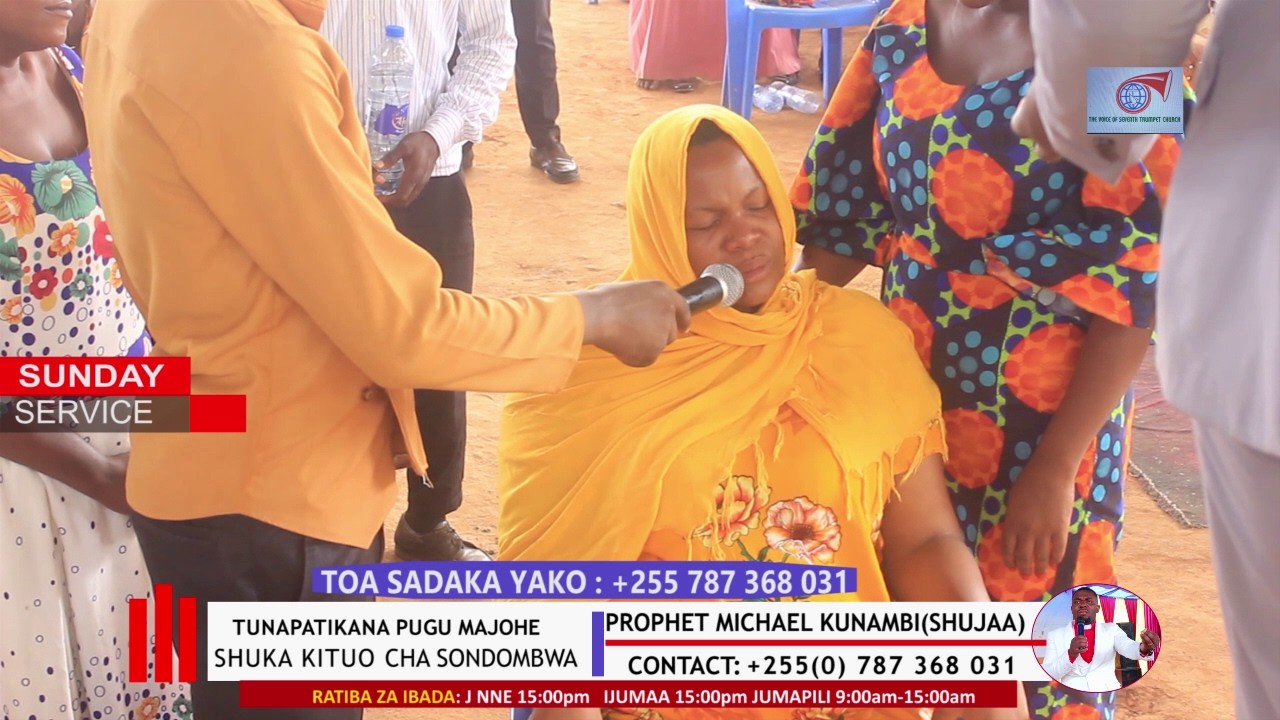 WAKE WENZAKE WALIMLOGA AKAVIMBA TUMBO ILA ALIPOKUJA KWA NABII MATATIZO YOTE YAKAISHA.