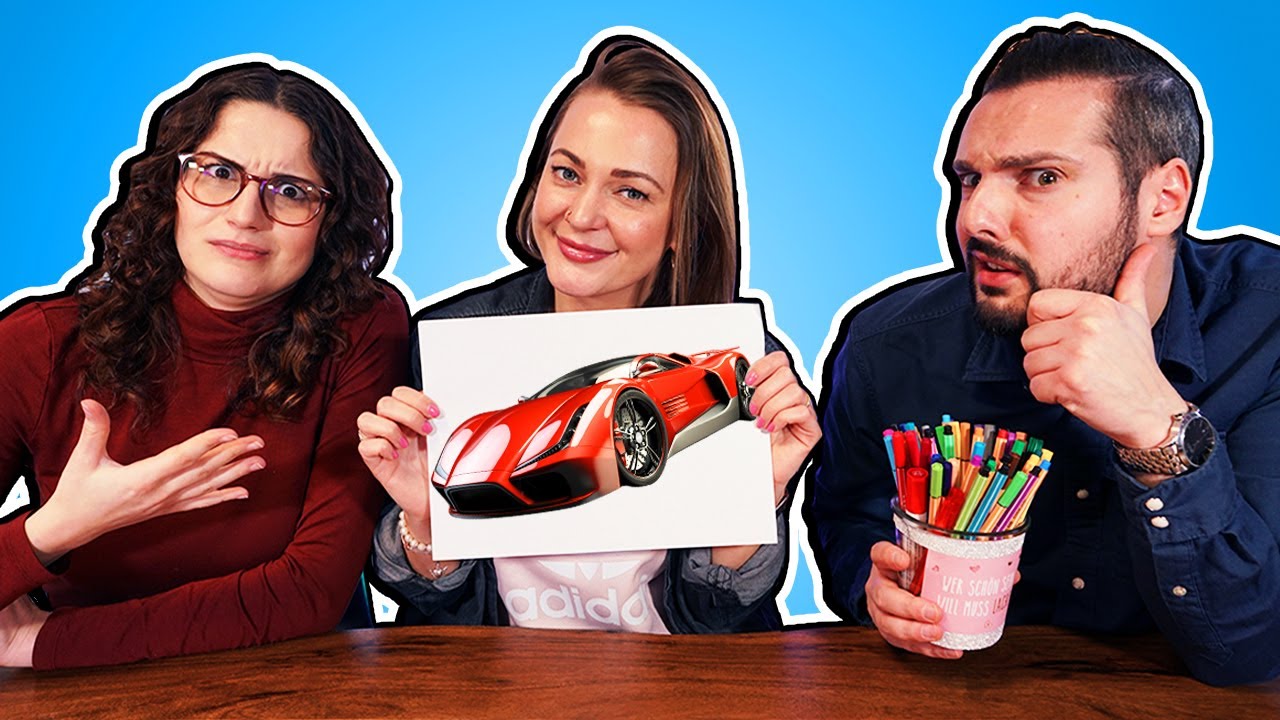 ERRATE WAS ICH MALE CHALLENGE! Bianca Vs. Dania Vs. Kaan