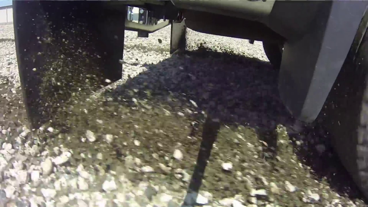 ROCKSTAR&trade; Hitch Mounted Mud Flaps Testing