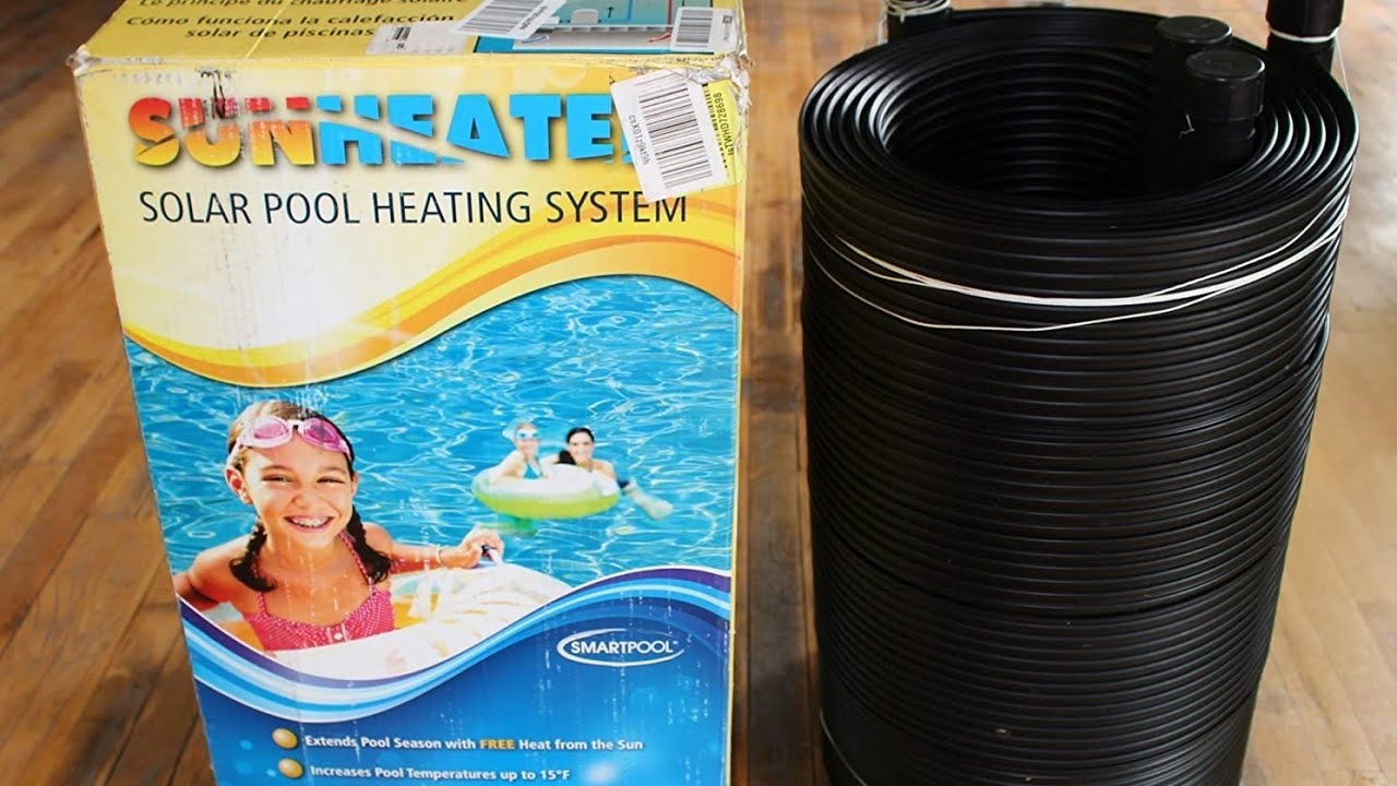 Solar Pool heater from Amazon