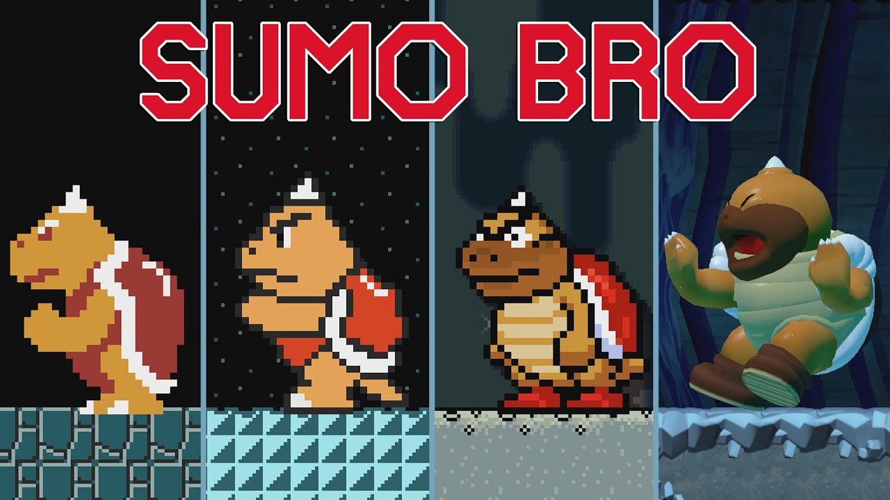 Sumo Bro in Super Mario Maker 2
