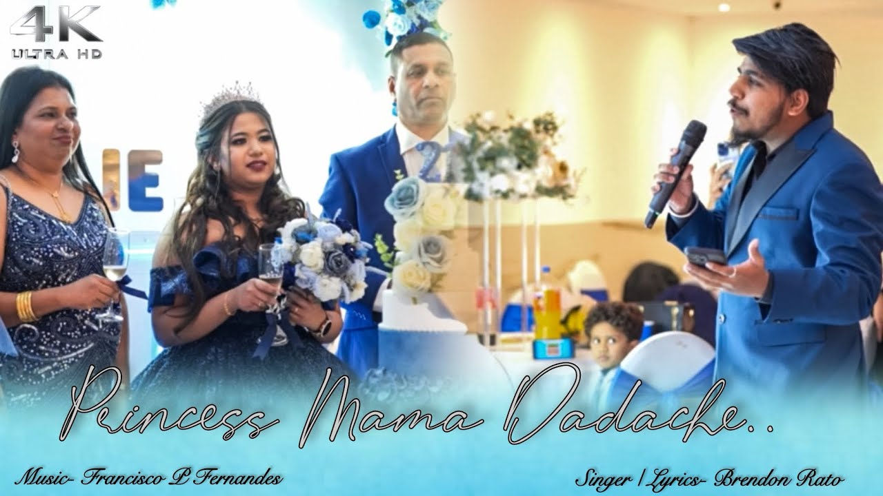 New Konkani Toast Song 2024 | Princess Mama Dadache..| By Brendon Rato