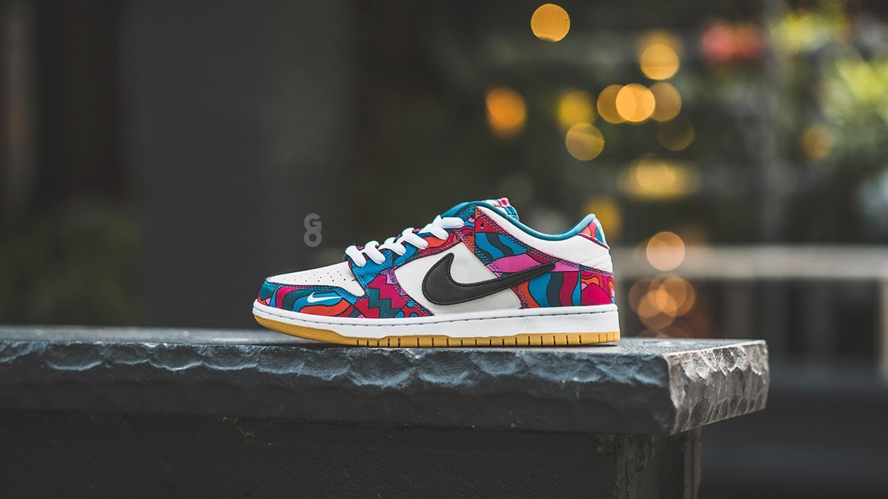 Parra x Nike SB Dunk Low Pro QS «Abstract Art»: обзор и примерка