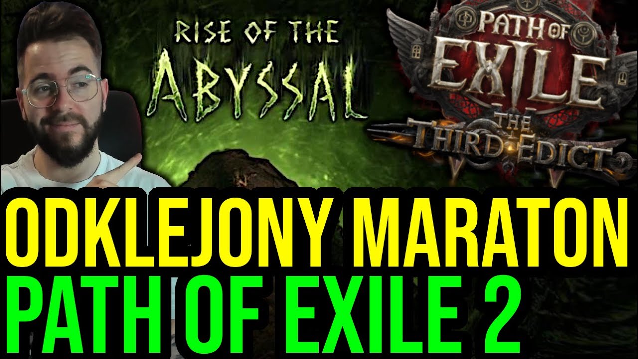 Odklejony MARATON 0.3.0 Path of Exile 2! !LIGANADINA - dołącz do Naszej priv ligi 