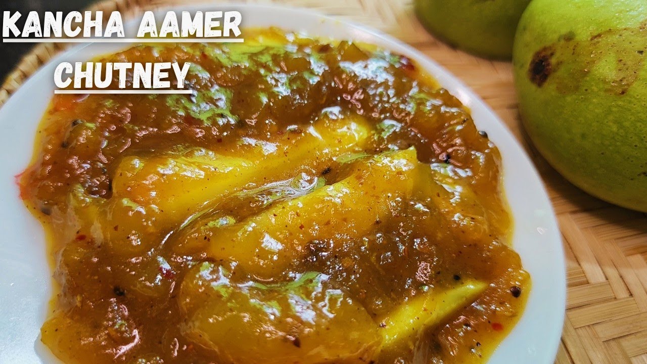 Kancha Aamer Mishti Chutney | অনুষ্ঠান বাড়ির স্বাদের কাঁচা আমের মিষ্টি চাটনি | Aam er Chatni Recipe