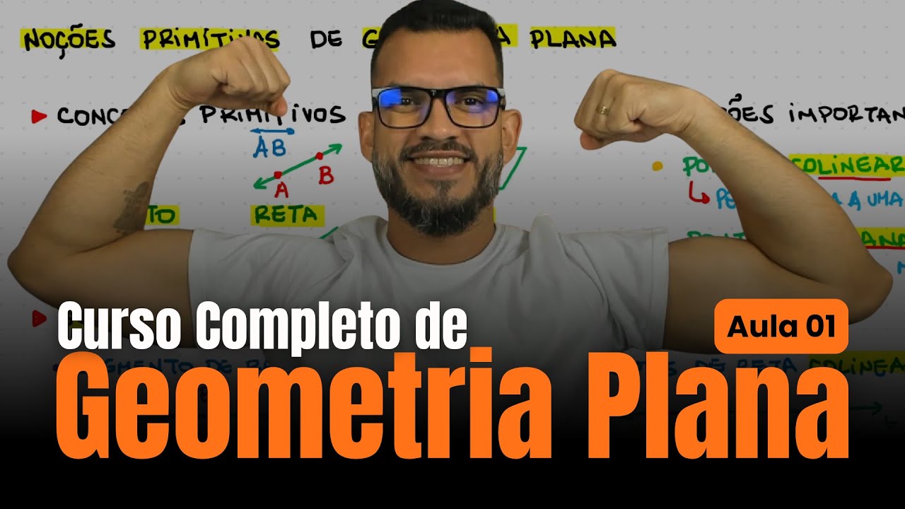 Noções primitivas de geometria plana | Geometria Plana - Aula 01