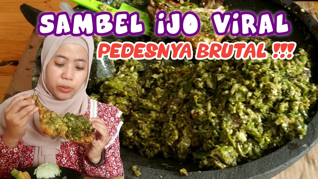 Viral di Jember - Ayam Penyet Sambel Ijo Pedesnya Brutal/Kuliner Pedas Jember/Kuliner Jember 2022