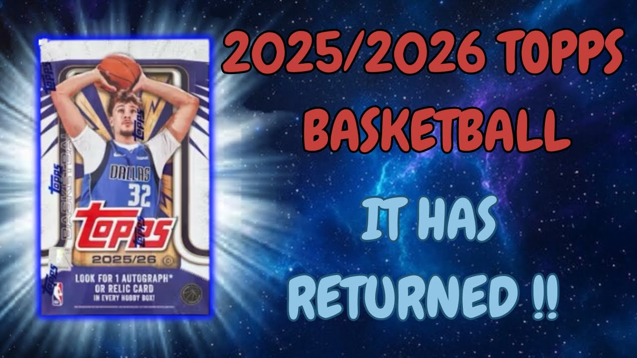 🚨 ВОЗВРАЩЕНИЕ ЧЕРЕЗ 15 ЛЕТ. 🚨 НАБОР ДЛЯ БАСКЕТБОЛА TOPPS 2025-2026 🏀 🏀