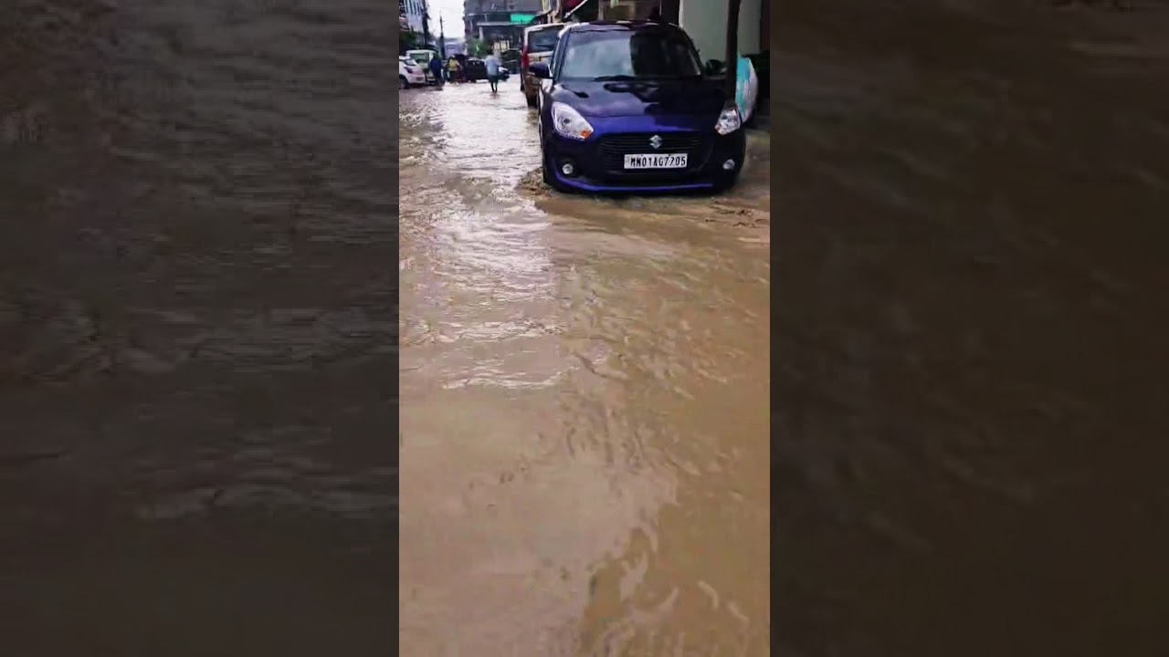 Manipur Imphal Flood situation right now. #floods #disaster