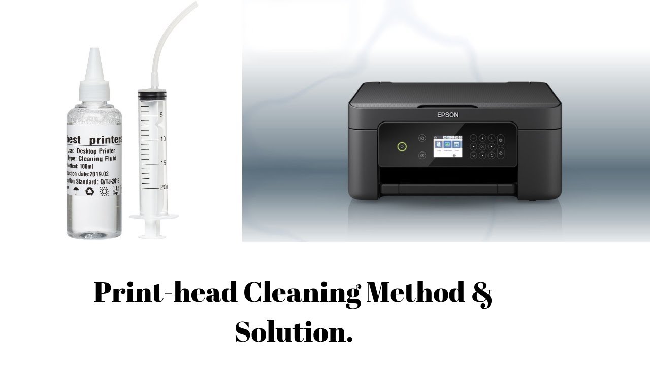 Epson XP 4100 How To Clean Printhead