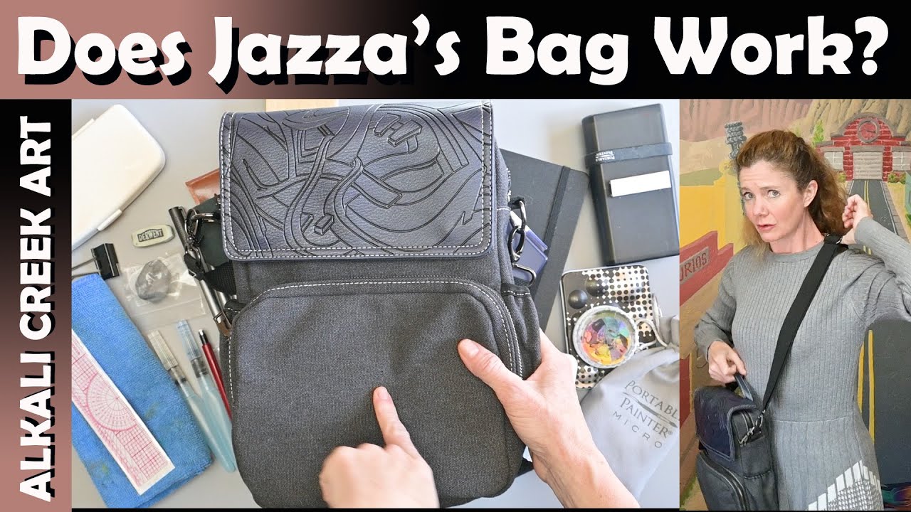 Does Jazza's Carry-All Lite Art Bag Actually Work Out In The Field?  Let's find out!