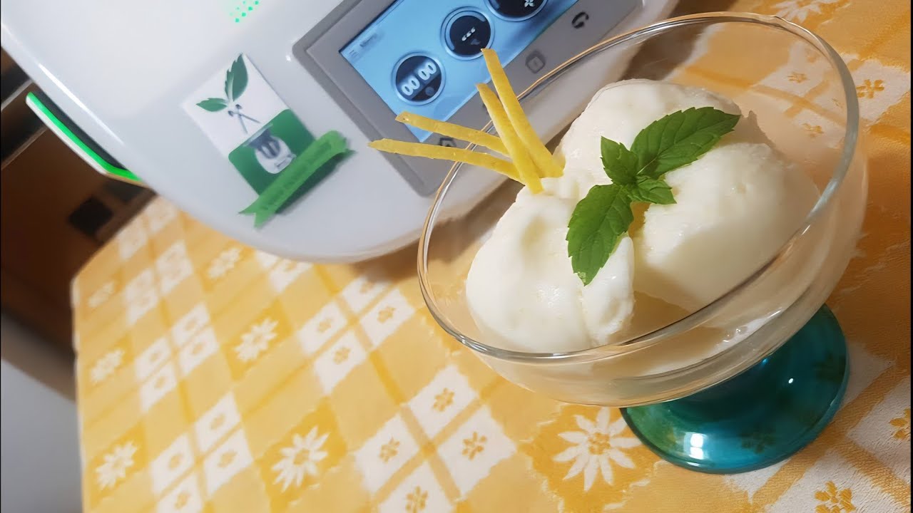 Gelato al limone per bimby TM6 TM5 TM31