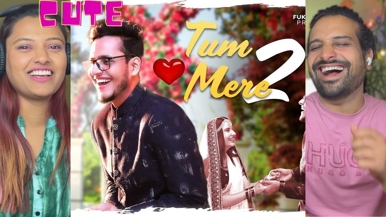REACTION on TUM MERE 2 - Triggered Insaan | Funkie Couple Vlogs