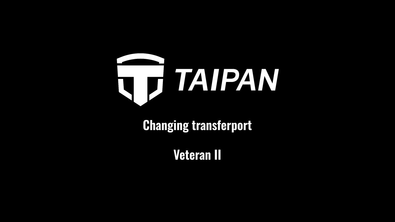TAIPAN VETERAN 2: Transferport and orings
