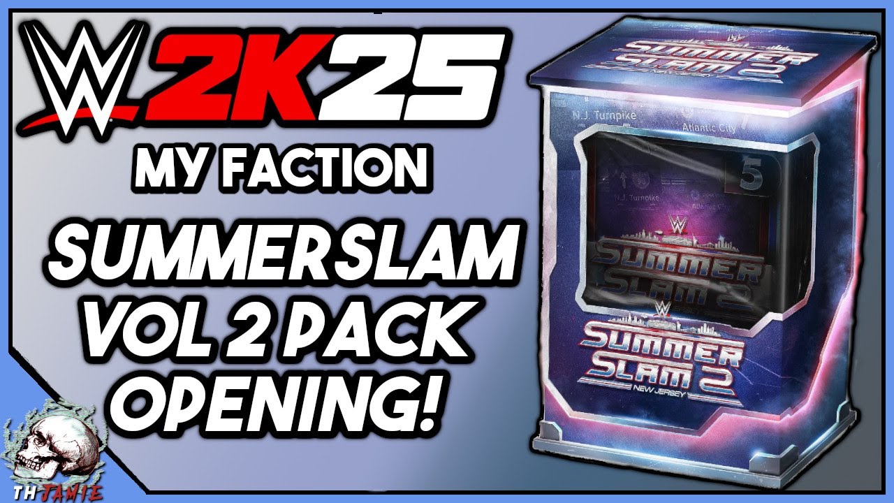 ОТКРЫТИЕ НАБОРА SUMMERSLAM VOL 2! WWE 2K25 MyFaction
