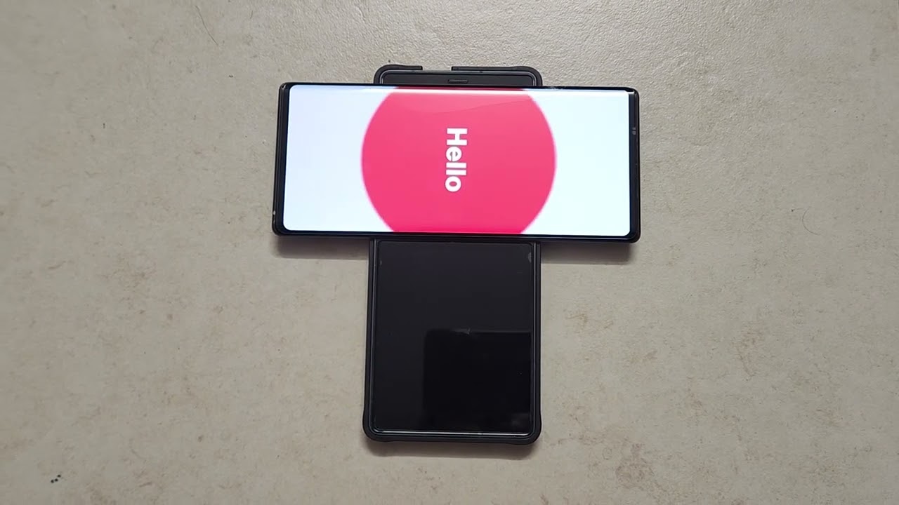 LG Wing (Verizon) - Startup/Shutdown