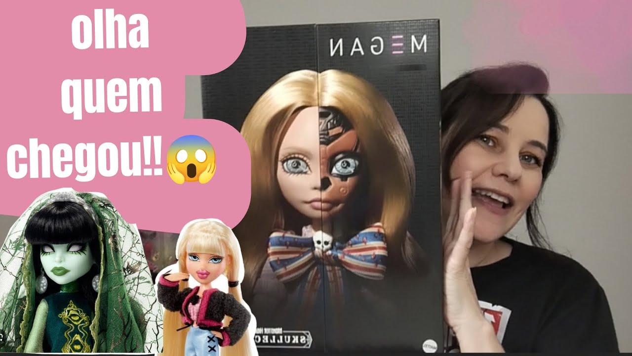 Abrindo RECEBIDOS! SCARAH SCREMS & BRATZ! Novas na coleção Monster high 