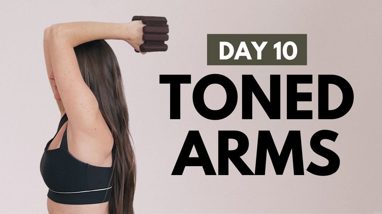 12 Min Pilates Toned Arms | Low Impact Arm Sculpt | Day 10