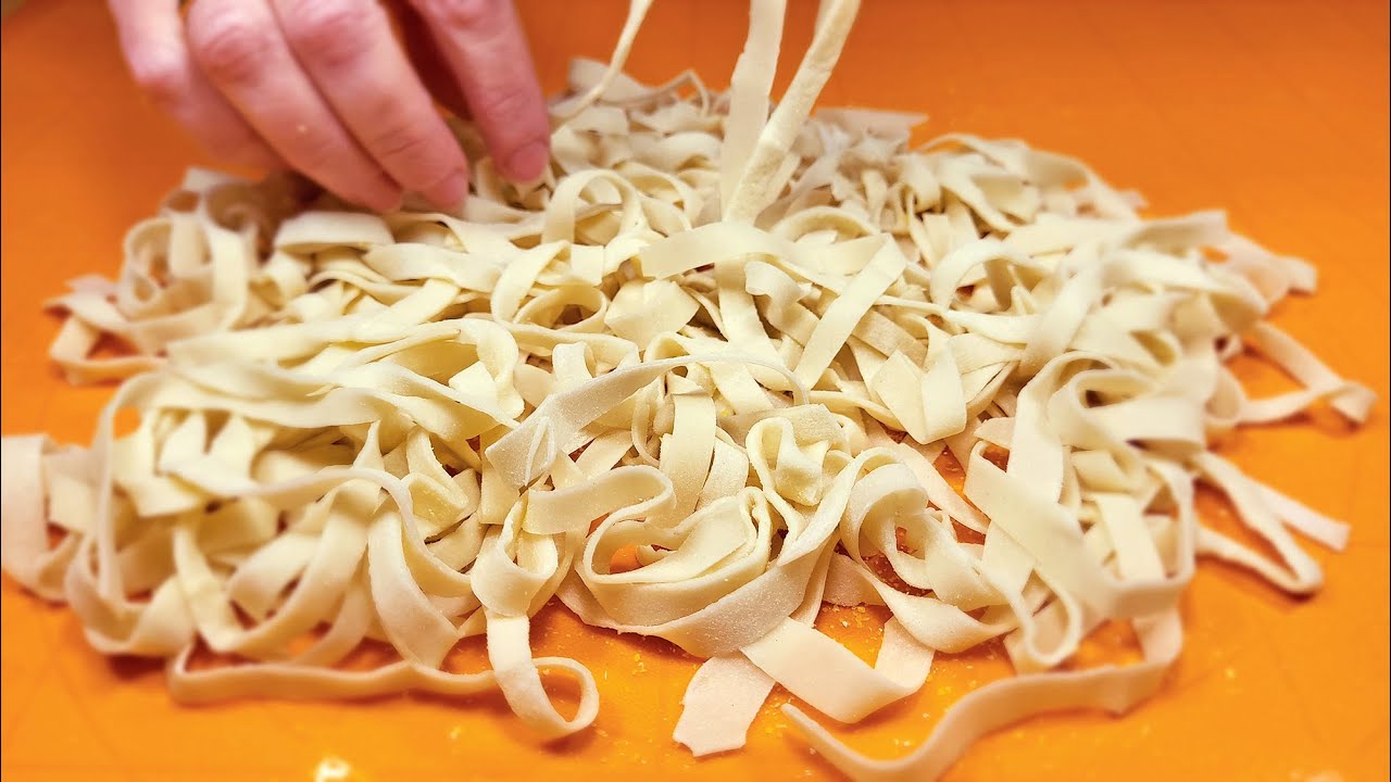 Tăiței de Casă fără Ou (de post) | Gătim cu Mama
