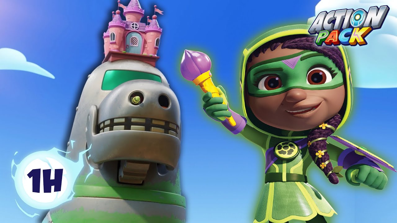 Combat de Robot-Dino⚡🦸🏼‍♂️| Action Pack Français Épisode Complet | Dessin Animé Pour Bébé