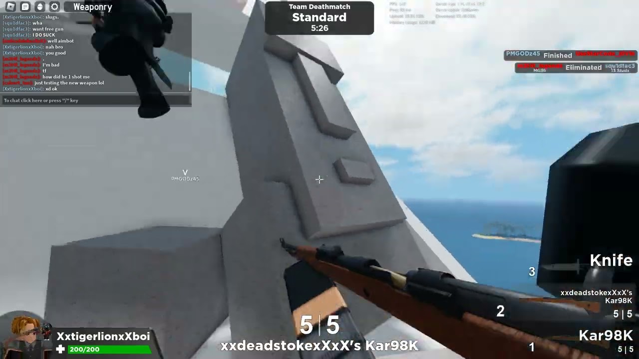 Roblox Weaponry GamePlay