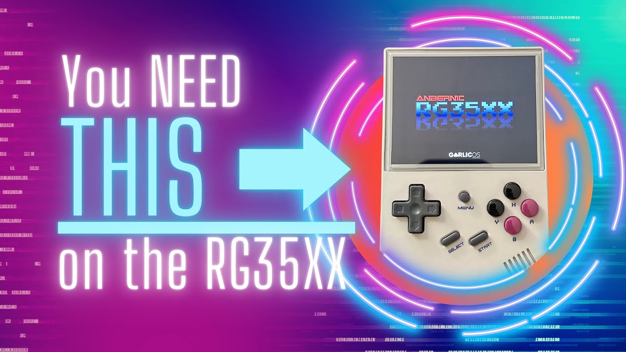 How to Install GarlicOS on the Anbernic RG35XX! 💯✅🙂