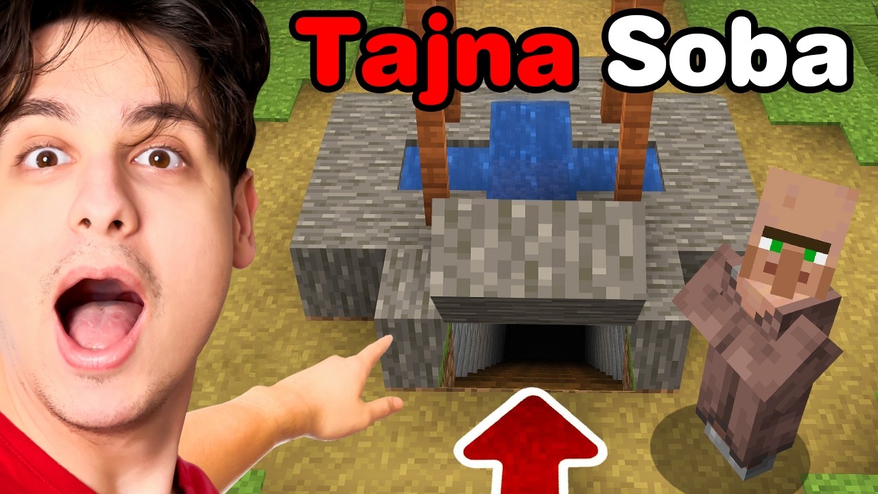 PRONAŠAO SAM NAJREDJE TAJNE SOBE U MINECRAFTU!