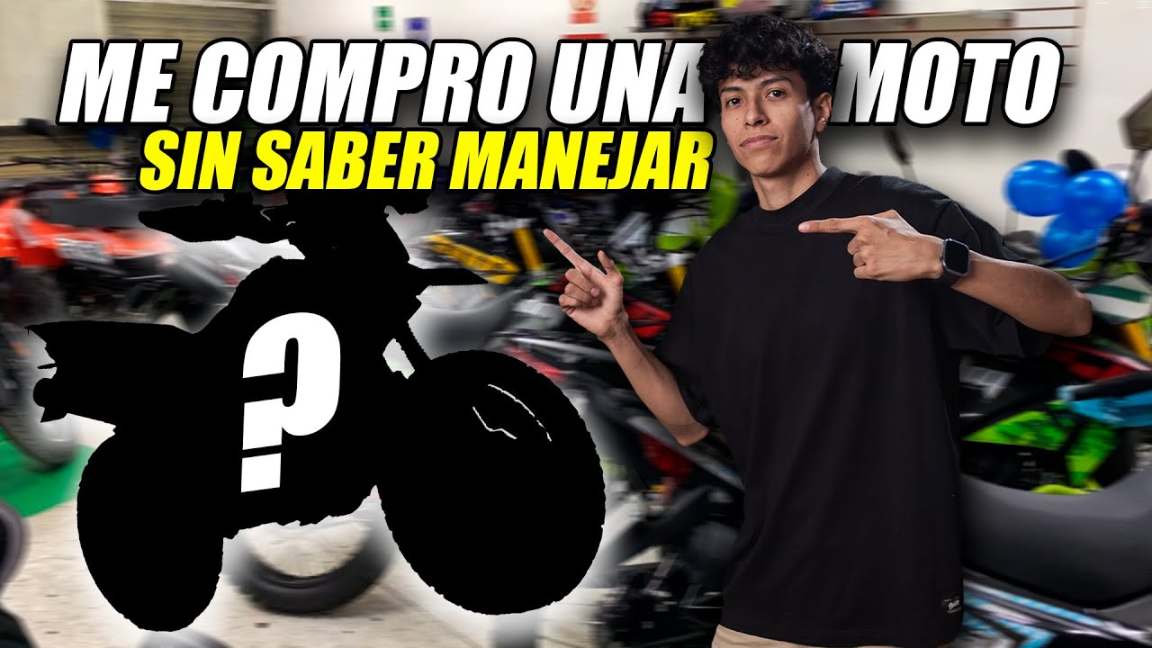 COMPRÉ MI PRIMERA MOTO SIN SABER MANEJAR desde Monterrey hasta Cadereyta 😱