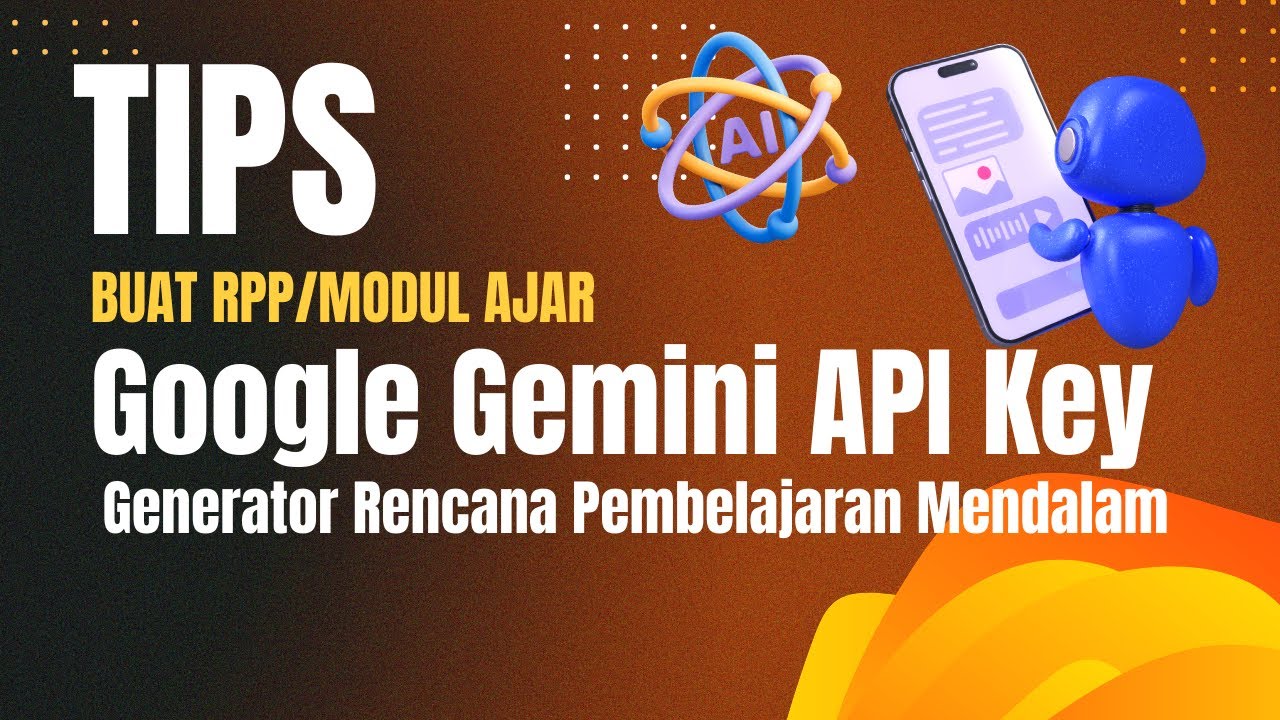 Generator Rencana Pembelajaran Mendalam / Cara Buat RPP/Modul Ajar Praktis