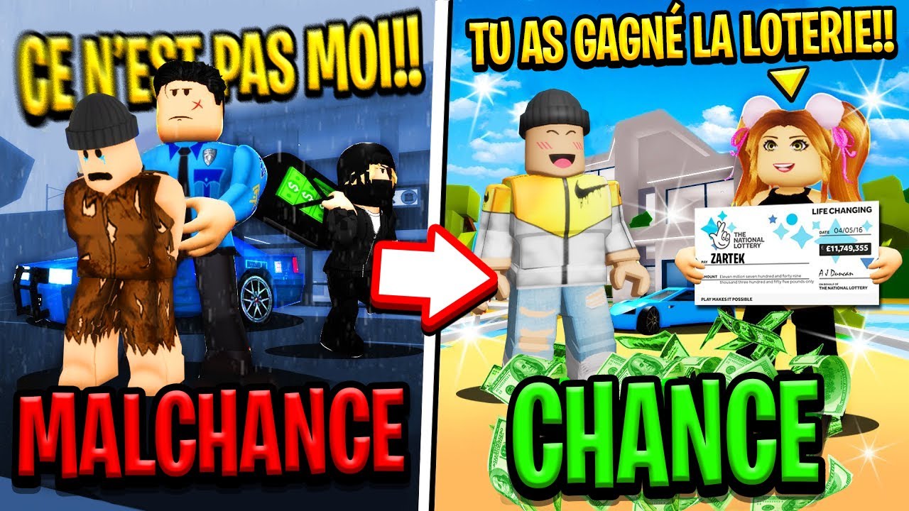 Brookhaven, JOUR de MALCHANCE vs JOUR de CHANCE.. 🍀❌
